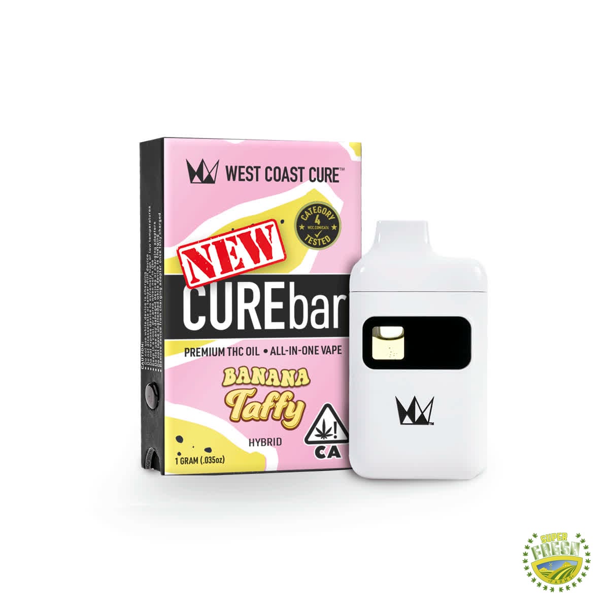 Banana Taffy 1g CUREbar AIO
