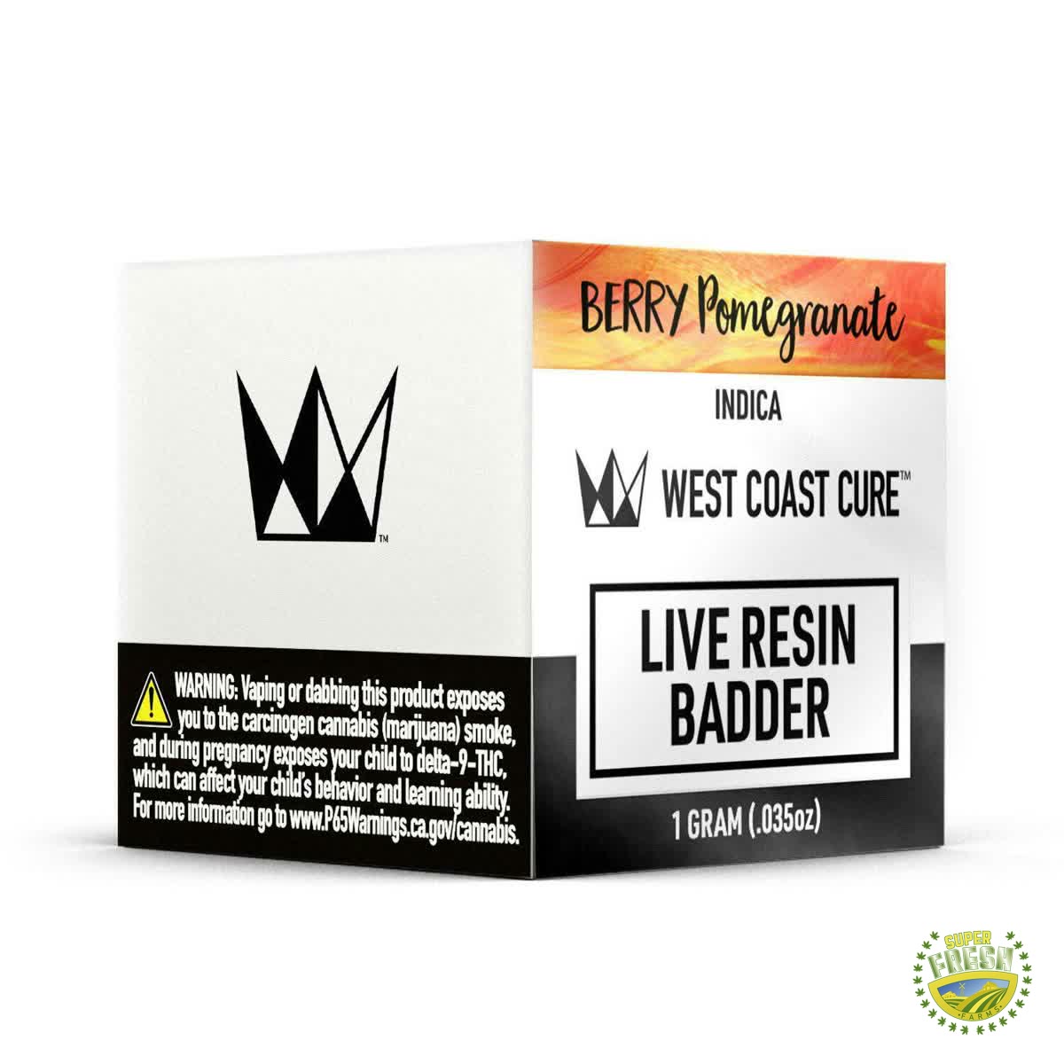 Berry Pomegranate Live Resin Badder 1g