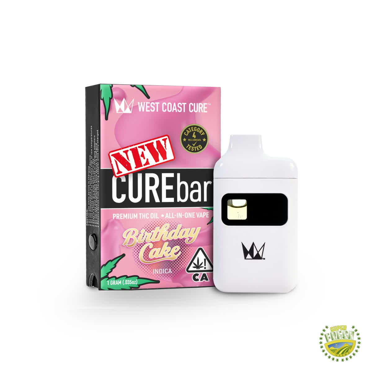 Birthday Cake AIO CUREbar 1G
