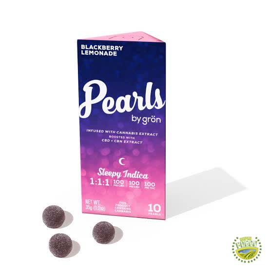 Blackberry Lemonade Pearls 1:1:1 Sleepy Indica