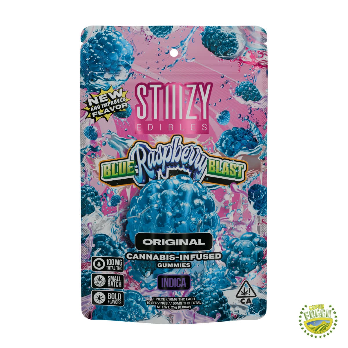 Blue Raspberry Lemonade Gummies 100mg