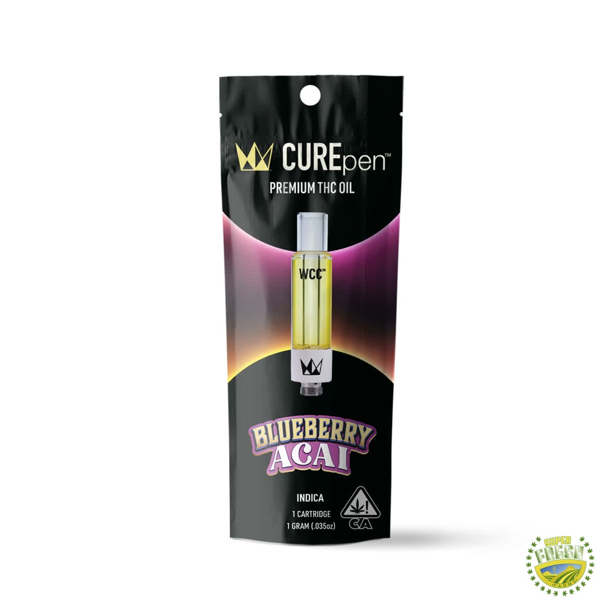 Blueberry Acai 1G CUREpen Cart