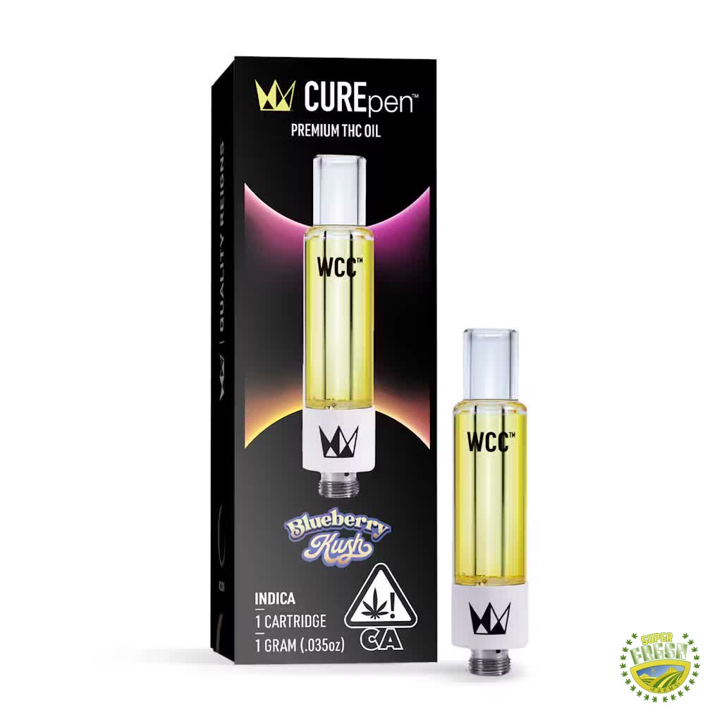 Blueberry Kush CUREpen Cart