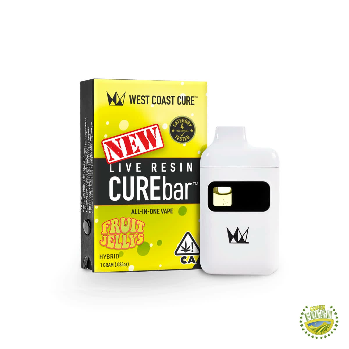 Fruit Jelly's Live Resin CUREbar 1G