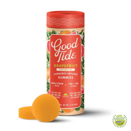 Grapefruit Gummies 100mg CBD 1:1