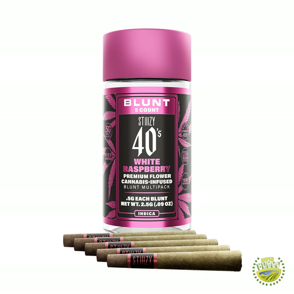 Infused 40's Purple Punch Preroll 1g