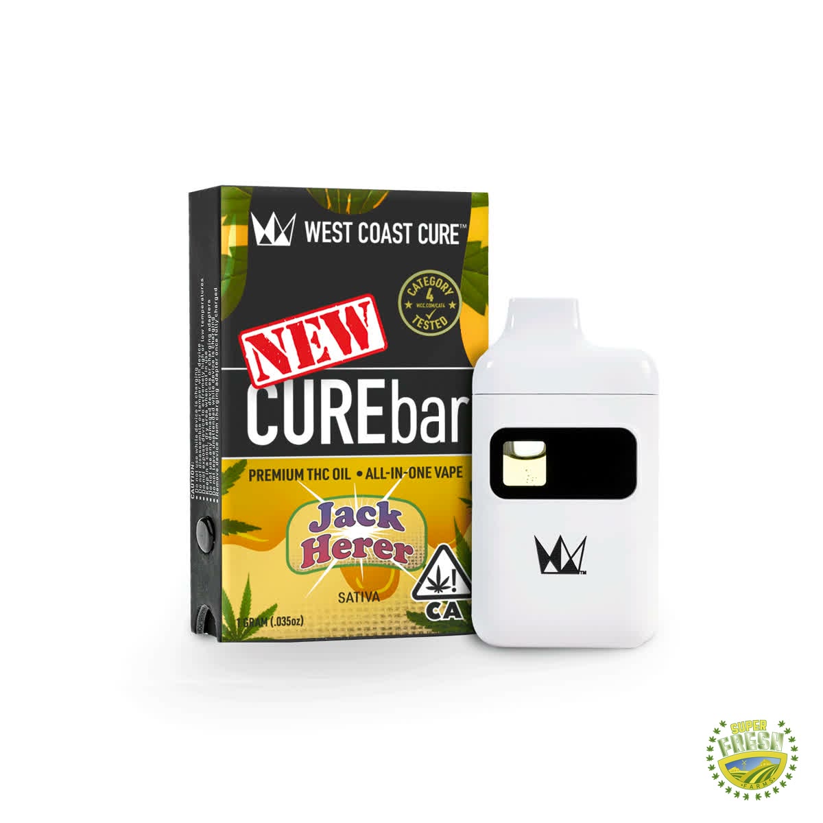 Jack Herer AIO CUREbar 1G