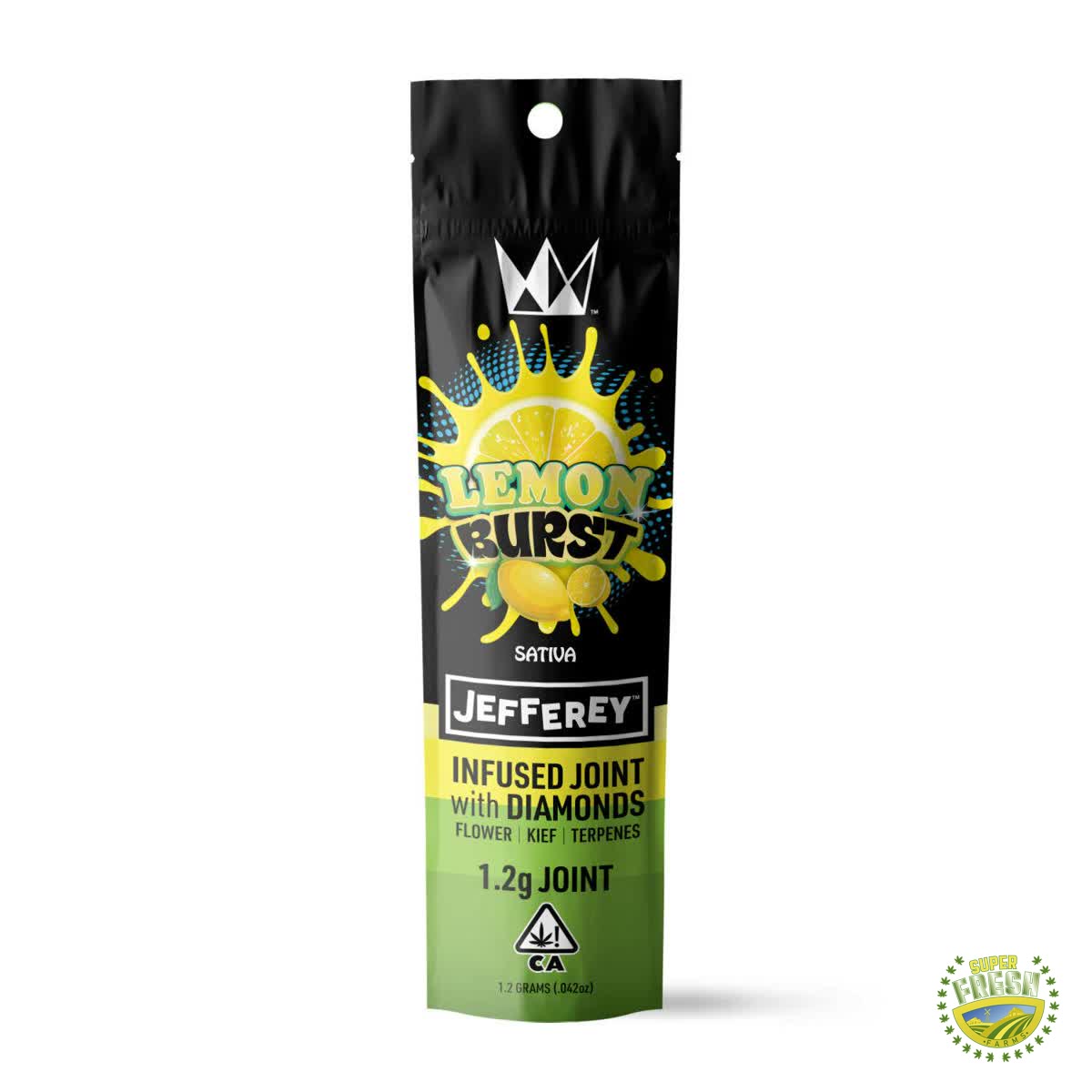 Lemon Burst 1.2G Jefferey Infused Joint