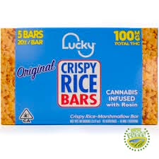 Lucky Crispy Rice Bars with Rosin Original