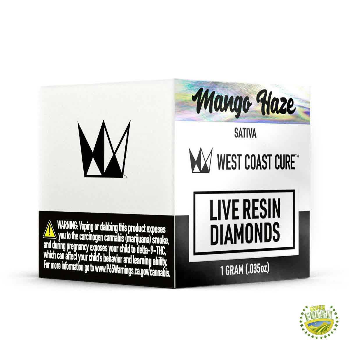 Mango Haze Live Resin Diamonds Sample