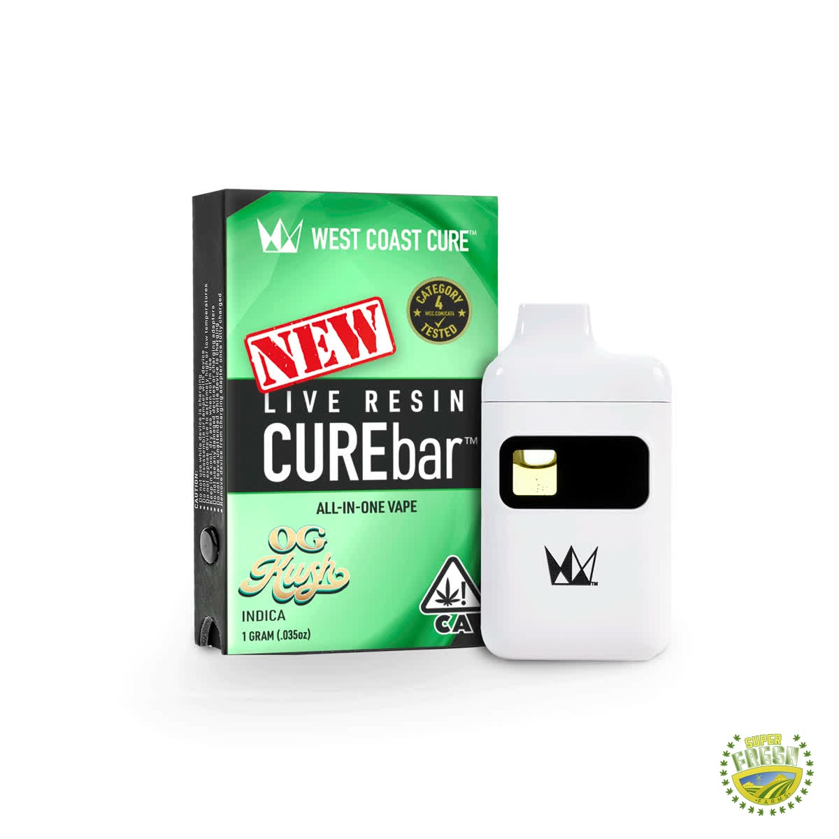OG Kush Live Resin CUREbar 1g