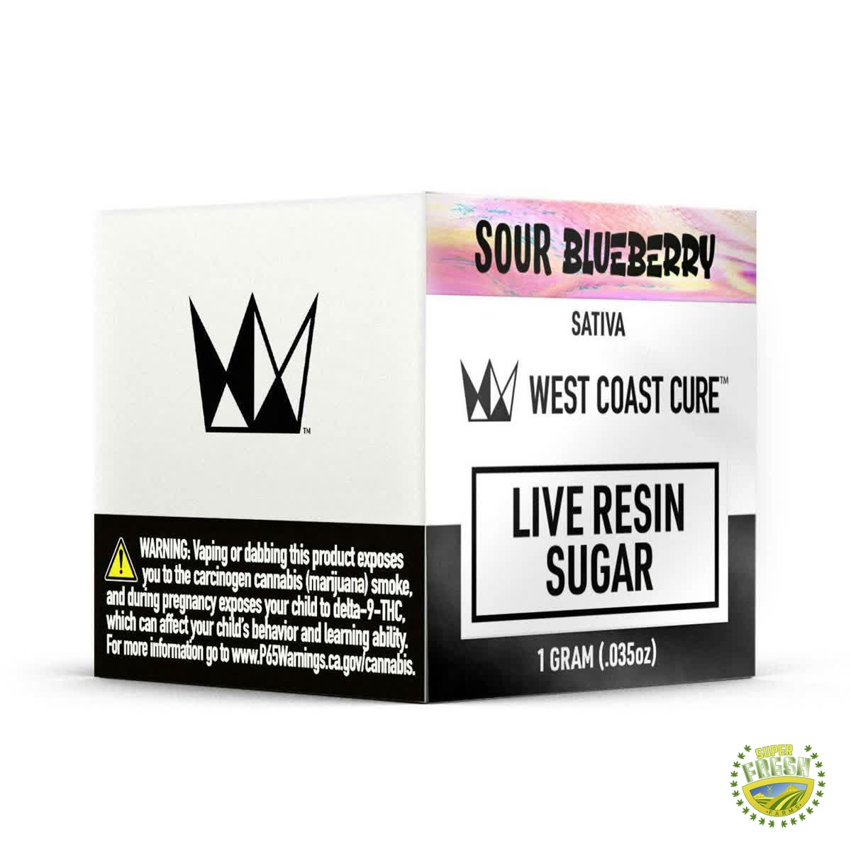 Sour Blueberry Live Resin Sugar 1g