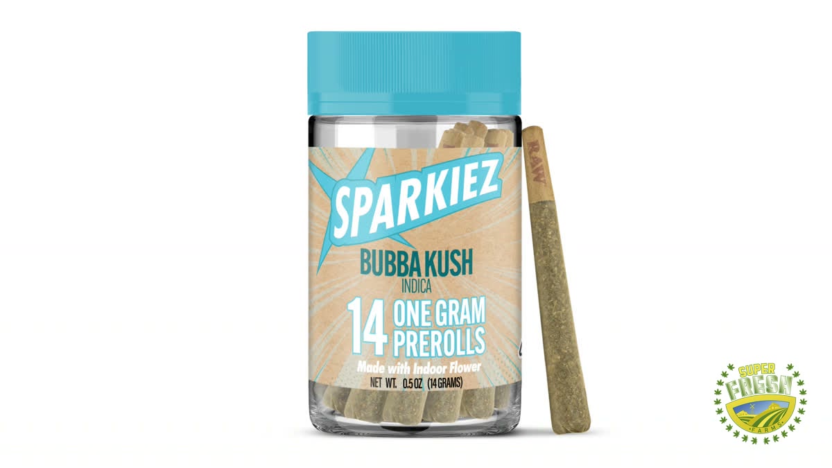 Sparkiez 14 Gram Pack Bubba Kush