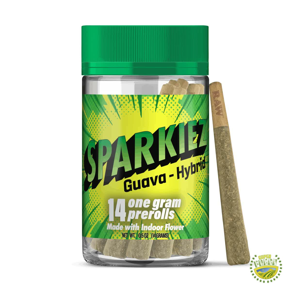 Sparkiez 14 Gram Pre-Roll Pack Guava