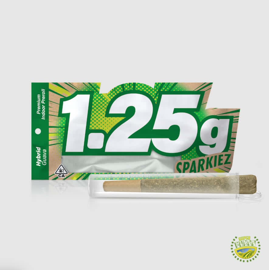 Sparkiez Hybrid Single Preroll 1.25g