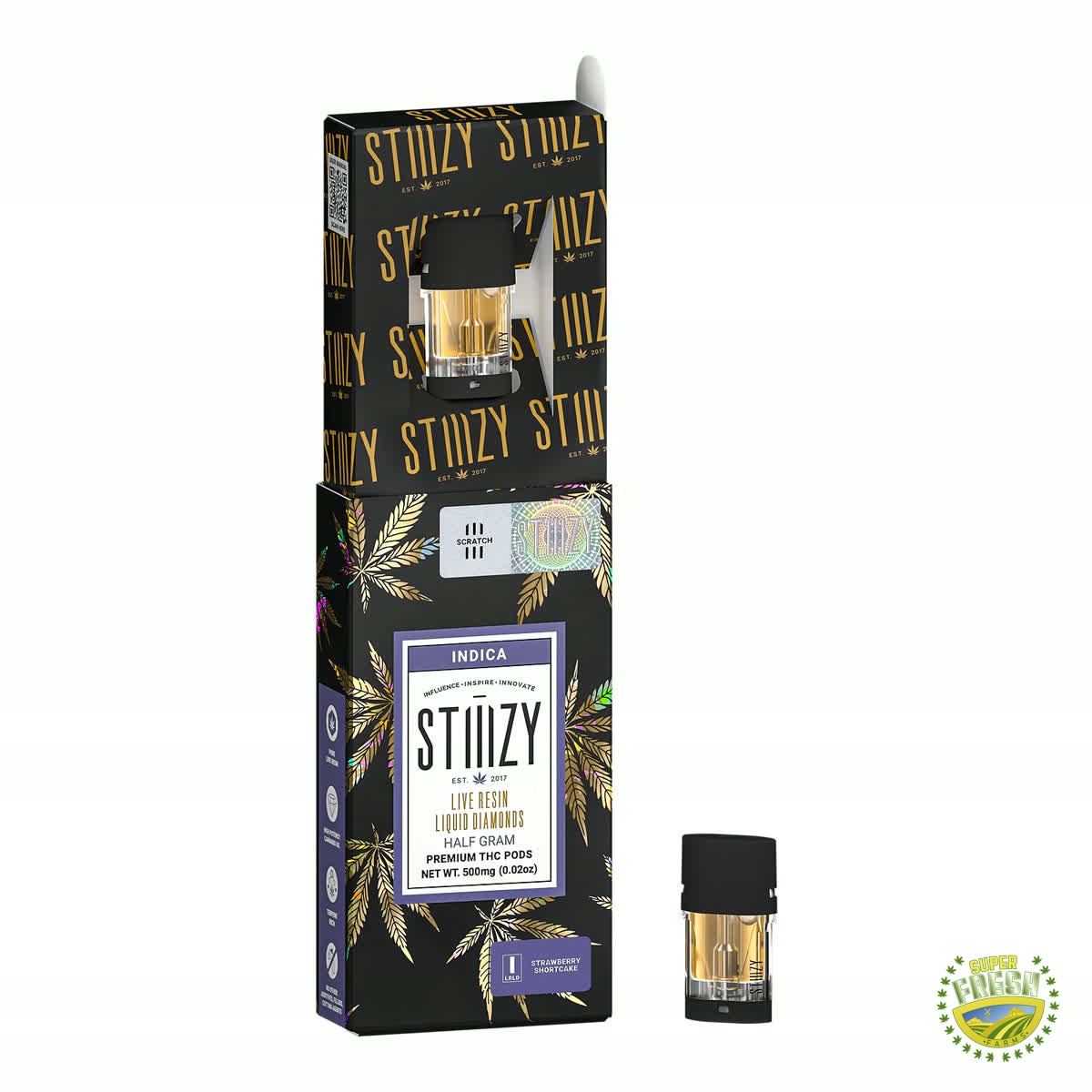 Strawberry Shortcake Live Resin Liquid Diamonds Pod