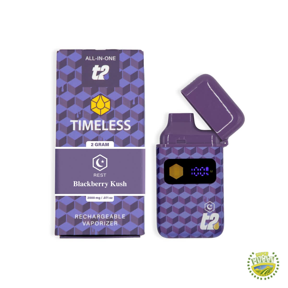 Timeless Blackberry Kush 1000mg AIO